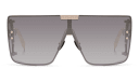 Shop BALMAIN Wonder Boy Unisex Wide Mask Sunglasses online.