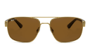 Shop Ray-Ban Wide Irregular Sunglasses online.