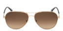 Shop TOM FORD Unisex Aviator Sunglasses online.