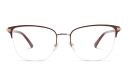 Shop EYE'M Half Rim Cat Eye Eyeglasses online.
