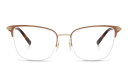 Shop EYE'M Half Rim Cat Eye Eyeglasses online.