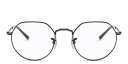Shop Ray-Ban Jack Optics Unisex Irregular Eyeglasses online.