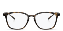 Shop Ray-Ban Logo-Embossed Unisex Square Eyeglasses online.