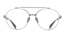 Shop BALMAIN Brigade II Unisex Round Eyeglasses Large online.