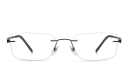 Shop EYE'M Rimless Rectangle Eyeglasses online.