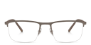 Shop EYE'M Half Rim Rectangle Eyeglasses online.