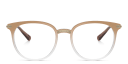 Shop Dolce & Gabbana Panthos Eyeglasses online.
