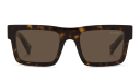 Shop PRADA Rectangle Sunglasses online.