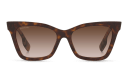 Shop BURBERRY Irregular Sunglasses online.
