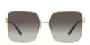 Shop Dolce & Gabbana Oversized Wide Square Sunglasses online.