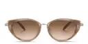 Shop AKONI Athena Cat Eye Sunglasses online.