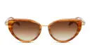 Shop AKONI Athena Cat Eye Sunglasses online.