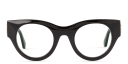 Shop OFF WHITE Unisex Round Eyeglasses online.