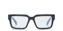 Shop OFF WHITE Unisex Square Eyeglasses online.