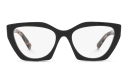 Shop PRADA Irregular Eyeglasses online.