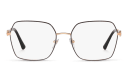 Shop BVLGARI Square Eyeglasses online.