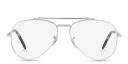 Shop Ray-Ban Unisex Wide Pilot Eyeglasses online.