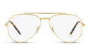 Shop Ray-Ban Unisex Wide Pilot Eyeglasses online.