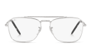 Shop Ray-Ban New Caravan Unisex Wide Square Eyeglasses online.