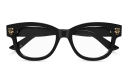 Shop Cartier Panthère de Cartier Square Eyeglasses online.