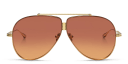 Shop VALENTINO Valentino XVI Unisex Aviator Sunglasses online.