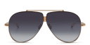 Shop VALENTINO Valentino XVI Unisex Aviator Sunglasses online.