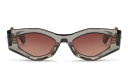 Shop VALENTINO V-Tre Irregular Sunglasses online.