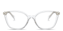 Shop PRADA Butterfly Eyeglasses online.