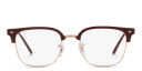 Shop Ray-Ban New Clubmaster Unisex Square Eyeglasses online.