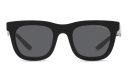 Shop GIORGIO ARMANI Diamond-Shaped Rivets Rectangle Sunglasses online.