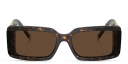 Shop TIFFANY Rectangle Sunglasses online.