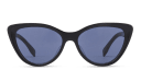 Shop FENDI Lettering Cat-Eye Sunglasses online.