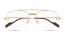 Shop Cartier Première de Cartier Wide Pilot Eyeglasses online.