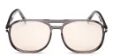 Shop TOM FORD Rosco Aviator Sunglasses online.