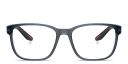 Shop Prada Linea Rossa Wide Pillow Eyeglasses online.