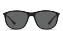 Shop Emporio Armani Logo Pillow Sunglasses online.