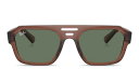 Shop Ray-Ban Corrigan Unisex Irregular Sunglasses online.