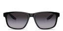Shop Prada Linea Rossa Logo Signature Pillow Sunglasses online.