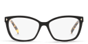 Shop PRADA Wide Rectangle Eyeglasses online.
