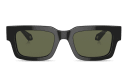 Shop GIORGIO ARMANI Rectangle Sunglasses online.
