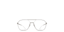 Shop MYKITA Unisex Jelva Wide Aviator Eyeglasses online.