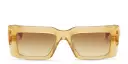 Shop BALMAIN Rectangle Sunglasses online.