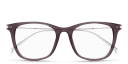 Shop SAINT LAURENT Unisex Square Eyeglasses online.