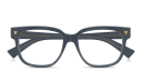 Shop BOTTEGA VENETA Triangle Stud Square Eyeglasses online.