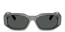 Shop VERSACE Medusa Biggie Irregular Sunglasses online.