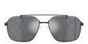 Shop Emporio Armani Rectangle Sunglasses online.