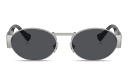 Shop VERSACE Medusa Unisex Oval Sunglasses online.