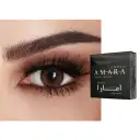 Shop Amara Monthly Color Contact Lenses - Cocoa online.