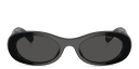Shop MIU MIU Oval Sunglasses online.