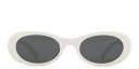 Shop MIU MIU Oval Sunglasses online.